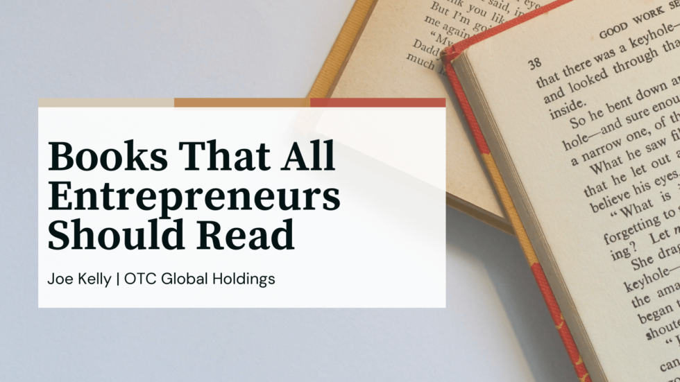 Books That All Entrepreneurs Should read